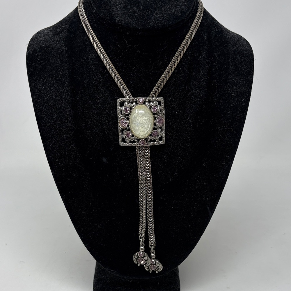 SELRO SELINI Vintage Bolo Lariat Slide Necklace